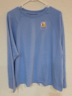 Denise Austin Light Blue Sweatshirt Size 2X